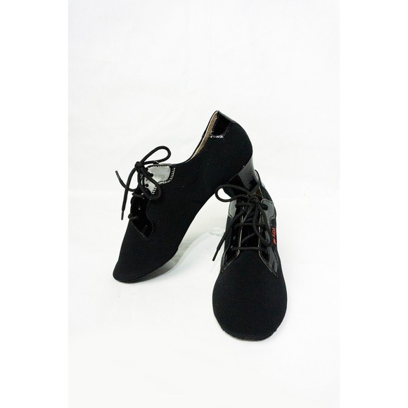 NEW Aida Men's Standard  Smooth Shoes ballroom dancing size 26.5 black laced - Picture 12 of 13